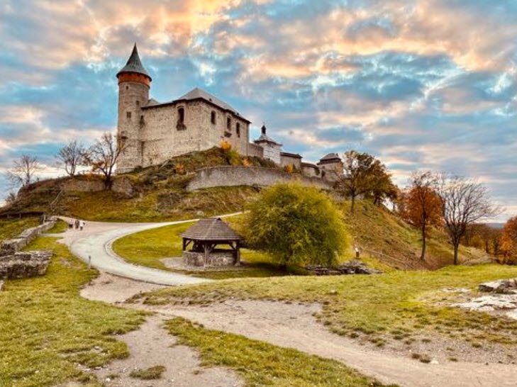 State Castle Kunětická Hora, Ráby, Czech Republic (Czechia)